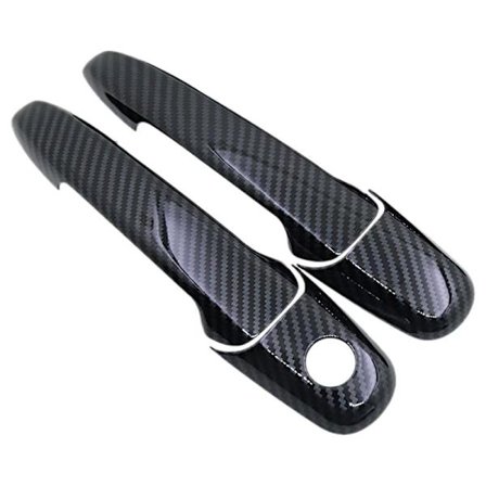 Hiilikuituiset ovenkahvan suojukset Ford Mustang Shelby GT GT500 2005-2014 2013 Autotarvikkeet...