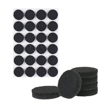 72 huopatassua, 20 mm itseliimautuva lattiasuoja, 5 mm paksuus, huonekalutyynyt huonekalujen jalkoihin (pyöreä, 20 mm) (FMY)