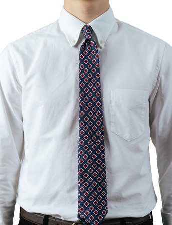 AN IVY Navy Vintage Squares - Navy - ONE SIZE