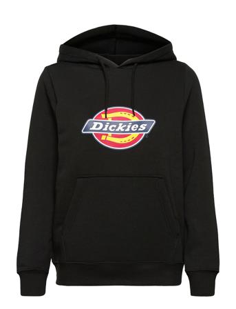Icon Logo Hoodie W Hettegenser Genser Svart Dickies