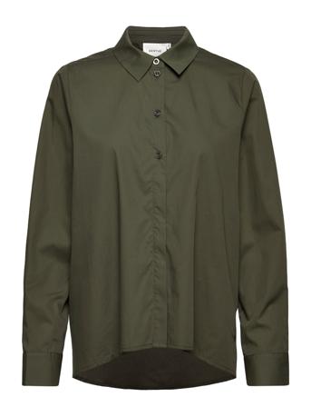 Avaligz Ls Shirt Green Gestuz