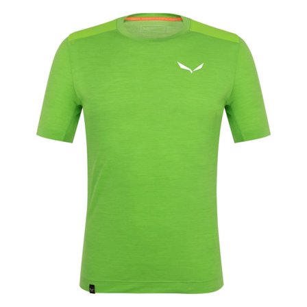 Salewa Men's Agner Merino T-Shirt Men short-sleeved sweaters Green M