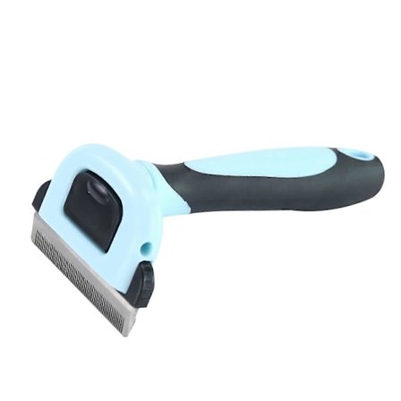 Laadukas lemmikkieläinten hoitoharja poistaa takkuista karvaa. Ammattimainen karvanpoistotyökalu. Puhdistava slicker-harja koirille ja kissoille - 