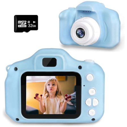 Kids Digital Camera Birthday For 3-8 Year Boys Girls