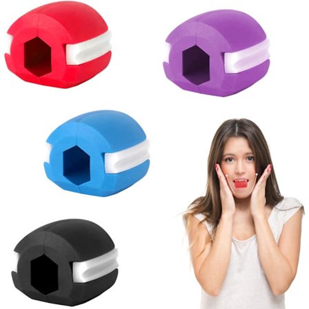 Käktränare Boll, Käktränare, Jawliner, Ansiktsövningar,