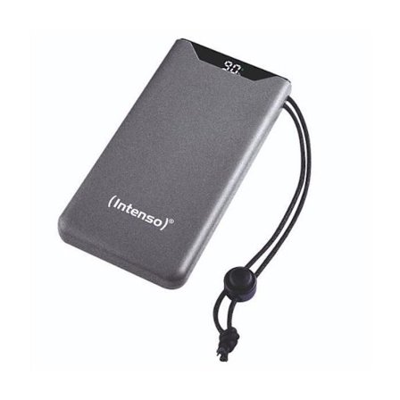 Intense - PowerBank F10000 - 10 000 mAh - Grå