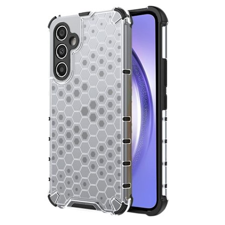 Bofink Honeycomb Samsung Galaxy A54 Suojakotelo - Harmaa
