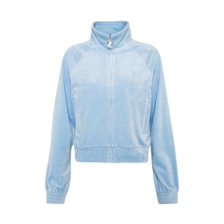 Juicy Couture Tanya Track Diamond Blå, Dame Striktrøjer og sweatere