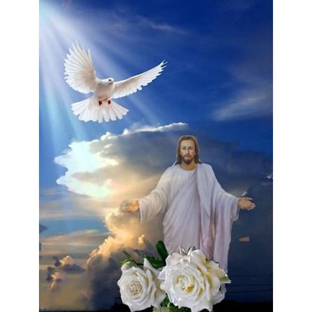 30 x 40 cm, Diamantmålning Broderi Diamantmålning Canvas 5