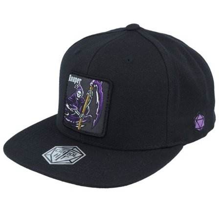 Critiql Hit - Svart snapback Keps - Reaper Box Patch Black Snapback @ Hatstore