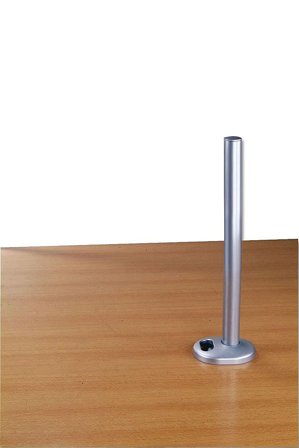 Lindy Desk Clamp Pole monteringskomponent - for LCD-skjerm / notebook - grå, sølv