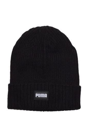 Ribbed Classic Cuff Beanie Accessories Headwear Musta PUMA