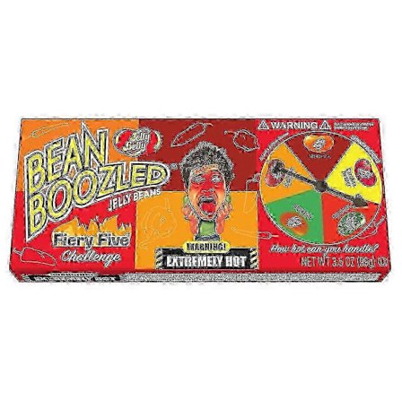 Jelly Belly Beanboozled Jelly Beans, Fiery Five, 99 g