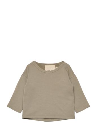 Tajco Langærmet T-shirt Khakigrønn MarMar Cph