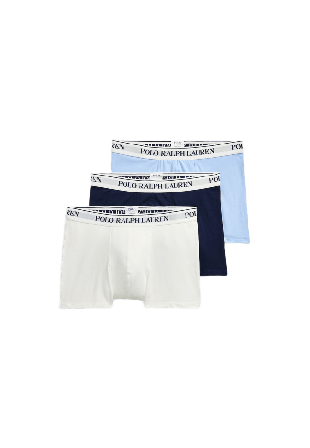 Polo Ralph Lauren Classic Stretch-Cotton Trunk 3-Pack Kalsonger Herr Flerfärgad XXL