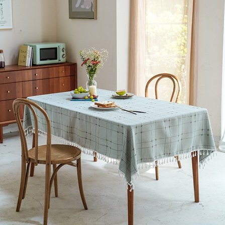 Rektangulär bordsduk för matsal kök inredning, 140 x 260 cm