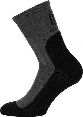 Hellner Running Mid Comfort Sock Unisex workout socks Grey 44-47