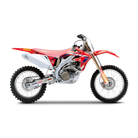 Kit Adesivi Blackbird Replica Team HRC 22 - Honda CRF 450R 2005-2008