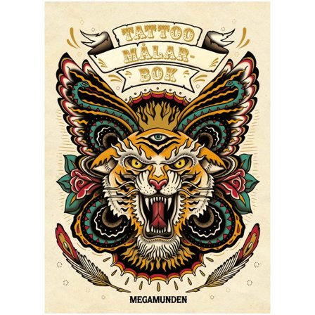 Tattoo Målarbok