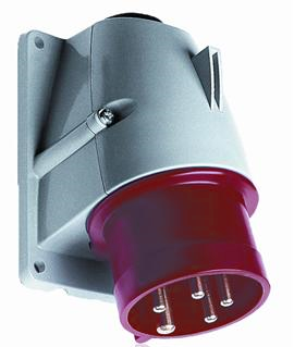 ABB 416BS6 Vegginntak utenpåliggende, Stikkontakter & kabler