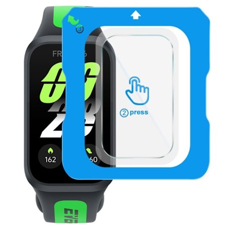 IMAK För Xiaomi Smart Band 9 Active / Redmi Band 3 Härdat Glas Skärmskydd