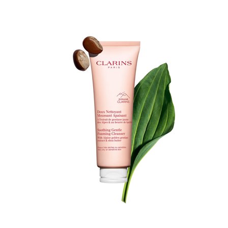 Clarins Detergenza Detergente Schiumogeno Lenitivo 125ml - Crema detergente viso