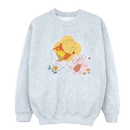 Disney Dam/Dam Winnie The Pooh Piglet Sweatshirt L Sports
