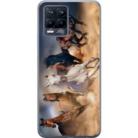 Yhteensopiva Puhelinkuori Realme 8 Hevoset