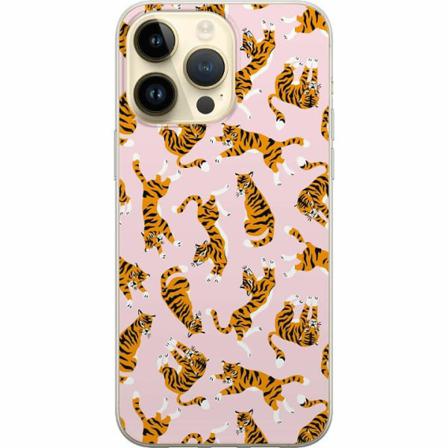 Apple Iphone 14 Pro Max Genomskinligt Skal Tiger