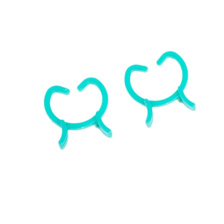 Pakke med 100 hageplanteklips Ideelt for å feste planter til støtte