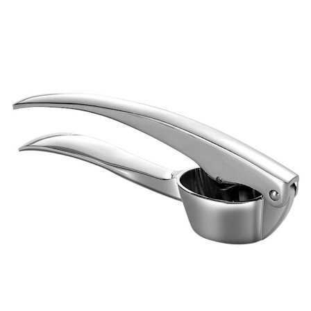 Vitlökspress, manuell mixer krossare rostfritt stål, professionell vitlökspress skärare