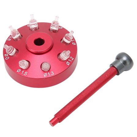 Kellon viisarien asennustyökalu seosmetallista, kellon viisarien korjaustyökalut 8 kpl:n asennuspäällä