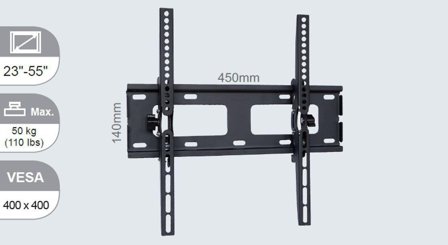 VIVOLINK Wall Mount Slim monteringssett - for flatpanel