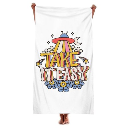 Lätta tunna strandhanddukar, kompakta sandfria poolfiltar, olika val, lämpliga för vuxna barn utomhussemester utomhusresor (l)