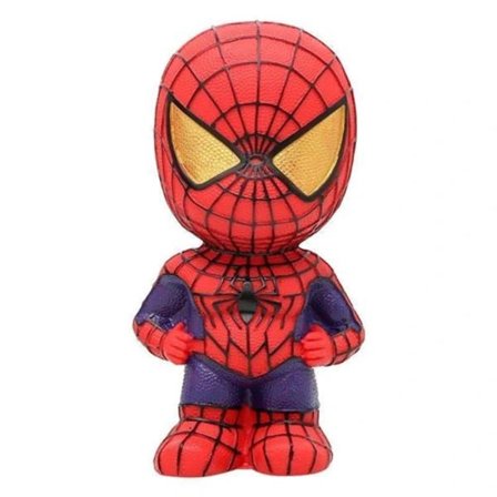 Spiderman Sparegris Superhelt Rød 22cm Pengeboks