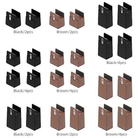 Justerbare Sengestøtter Møbelstøtter Sofa Bord Gulv