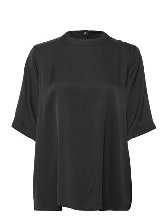 Lava Tee Blouses Short-sleeved Svart Ahlvar Gallery