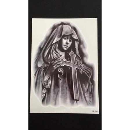 Tillfällig Tatuering 21 x 15cm - Nun