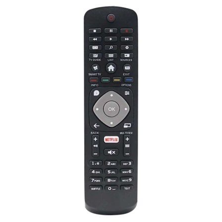 Fjernkontroll Philips Smart TV med Netflix - Universal svart svart