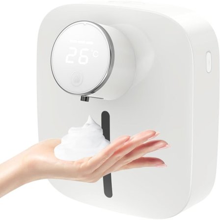 IC 320ml automatisk sæbe dispenser, berøringsfri vægmonteret sæbe