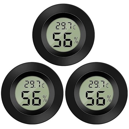 3-pack hygrometer, termometerdisplay