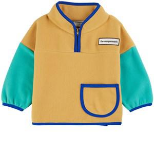 The Campamento Polar Color-blocked Jumper Ochre 5-6 Years - Jumpers and knitwear - Size 5/6 - Yellow - Junge