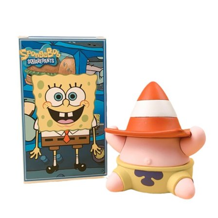 God venn Svampebob Firkant blindboksfigur Patrick Star tegneserie dukke trendy modell skrivebord kake ornamenter