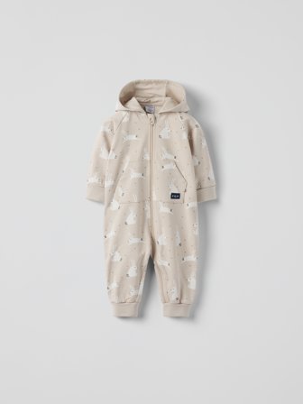 Polarn O. Pyret Overall kaniner - 80 - barnkläder - beige