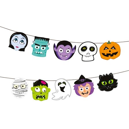 Halloween Monster Banner, 150cm