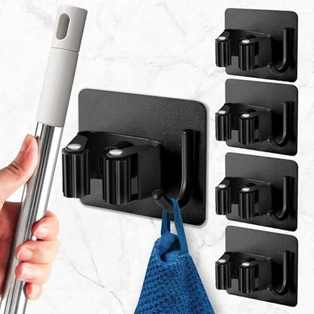 4 stk. Veggmontert Kosterholder, Veggmontert Kosterholder uten Hull