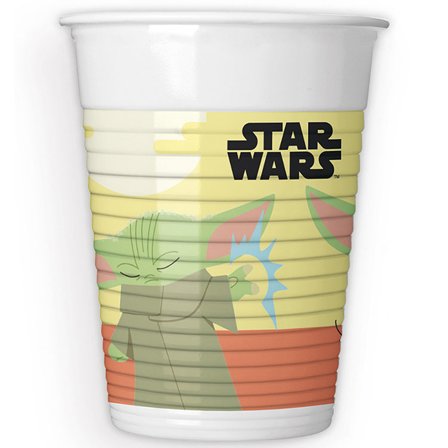 Star Wars Mandalorian Muggar 8-pack - Star Wars Kalas Dekoration - Kalaslagret.se