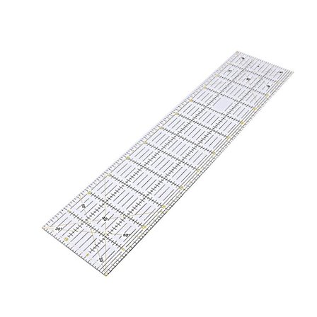 30/45/60cm Syning & Patchwork Lineal til Quilting Tyk Transparent DIY