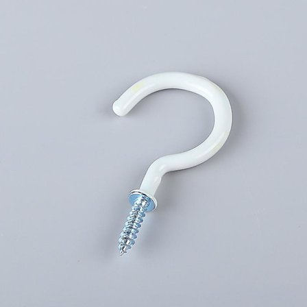 20 stk. kophænger 2 tommer skru-i loftskrog ophæng til snorelys gardiner reb kæder krus