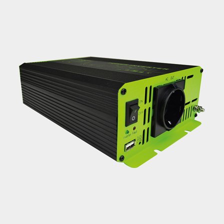 Inverter 1852-Marine, modified sine wave, 12 V - 230 V, 1000 W